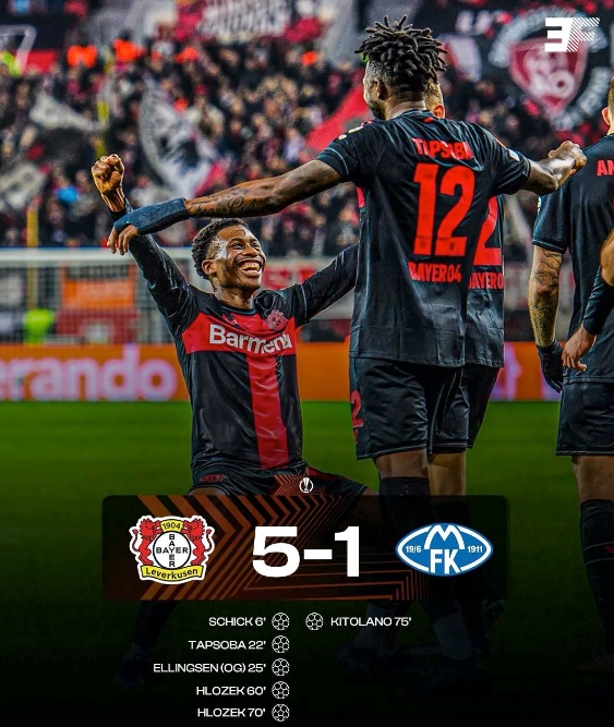 勒沃庫森全勝晉級!歐聯(lián)杯16強(qiáng)門票已拿下